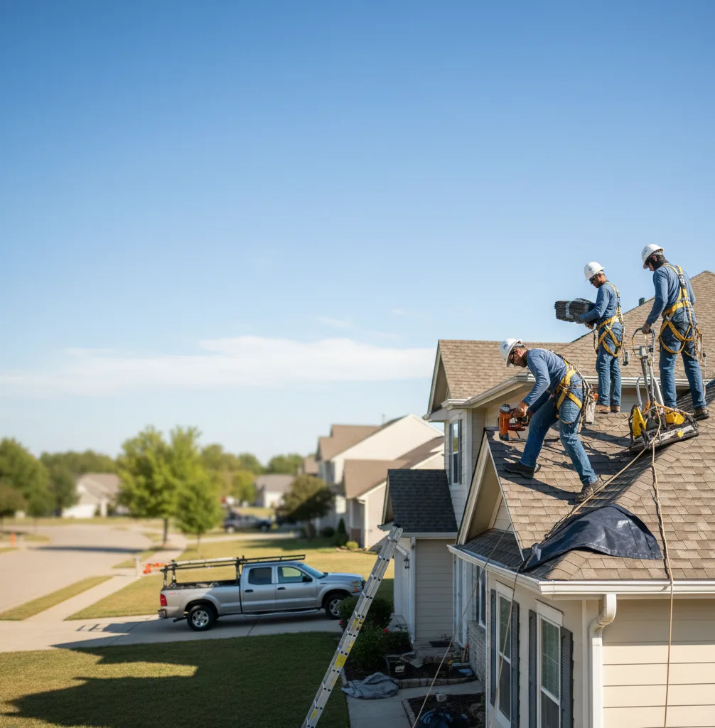 Roof Repair in Leroy